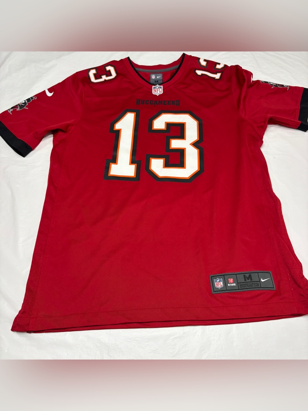 Tampa Bay Buccaneers Mike Evans #13 Nike On Field NFL Football Jersey Men’s M
